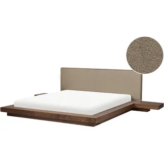 Beliani 180 x 200 cm Beige