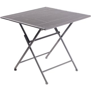 Greemotion Toulouse Klapptisch 80 x 80 x 74 cm grau