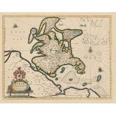 Historische Landkarte: Insel Rügen - 1647