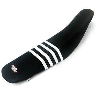Motoseat Stripes Husqvarna Tc85 Sitzbezug - Black / White - One Size