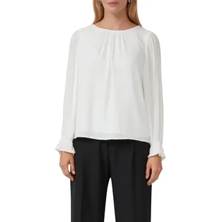 s.Oliver Festliche Bluse mit Plissee-Ärmeln