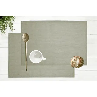 OTTO home Platzset "Aolva" 45 x 30 cm, Strukturiert, modern, basic, Esszimmer, Wohnzimmer, Deko, beige