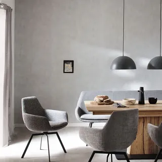 Schöner Wohnen SCHÖNER WOHNEN-Kollektion Vorhang »Option« verdeckte Schlaufen 1 Stk. tlg. HxB: 250x130, Blickdicht, grau