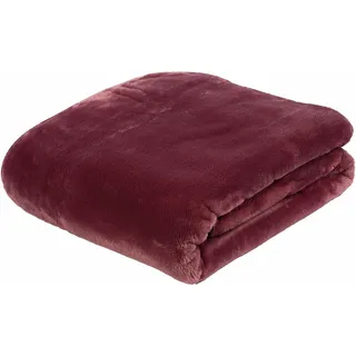 Gözze Premium Cashmere Feeling Kuscheldecke 220 x 240 cm Lila