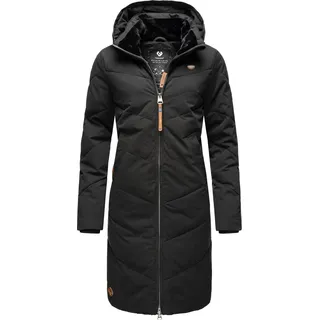 Wintermantel RAGWEAR "Wintermantel Rebelka", Damen, Gr. 3XL, grün (schwarz olive25), Obermaterial: 100% Polyester PES.  Obermaterial: Futter: 100% Polyester PES. 100% Polyester PES., Mäntel Wintermantel