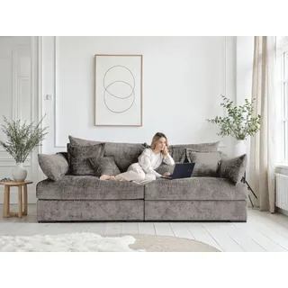 Home Affaire "Casa XL, B: 190 cm", 4 Zierkissen, Mega-Sofa, in Cord oder Chenille-Struktur, Federkern,