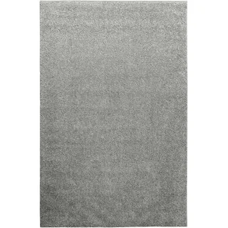 Homie Living Gino Hochflorteppich 200 x 290 cm Grau