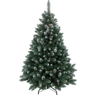 Weihnachtsbaum „Schneebaum“ PVC 15013 - Grün, Weiß