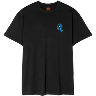 Santa Cruz Screaming Hand Chest Kurzarm-t-shirt - Black - M,