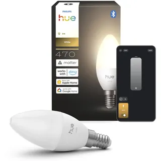 Philips LED-Lampe B39 470 lm 1 W E14 warmweiß 1 St.
