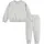 Nike Essential Fleece Crew Langarm-set Pale Ivory Heather 12 Monate