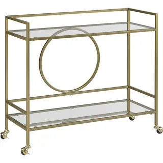 Beliani Servierwagen Gold Kerry