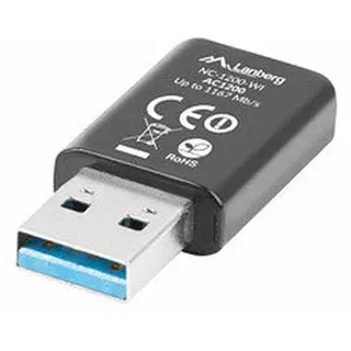 LANBERG NC-1200-WI Netzwerkkarte WLAN 5000 Mbit/s