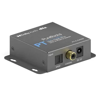 PureLink PureTools Digital Analog Dolby/DTS DownMixer - Dolby DTS oder PCM zu Stereo, Audio Adapter