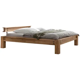 Hasena San Sebastian Bettgestell Eiche Massivholz geölt - Natur
