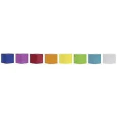 Bild von Magnet Cube (L x B x H) 20 x 20 x 20mm Blau, Pink, Rot, Orange, Gelb, Grün, Blau-Grün,