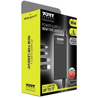 Port Connect Netzteil für PC Power Supply 90 W - 100% kompatibel mit Lenovo - UK Plug