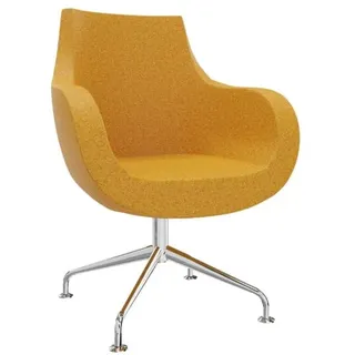 FM Helmets fm Sessel Pirum orange chrom Stoff, 1 St.