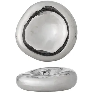 Bloomingville Shine Schale, Silber, Steingut, T18xH6 cm