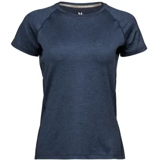 TEE JAYS Damen CoolDry Sport T-Shirt 18.7021 Gr. L navy melange