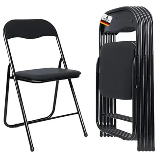 Albatros Klappstuhl Manitu schwarz 4er Set