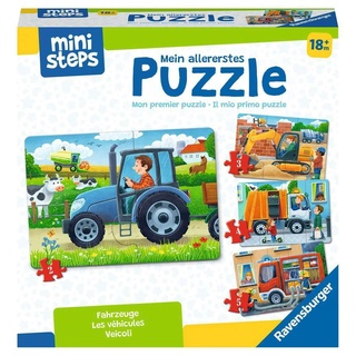 Ravensburger ministeps Mein allererstes Puzzle: Fahrzeuge (04194)