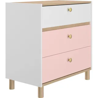 Gami Kommode »Romy«, (1 St.), Elegantes Design für eine sanfte und feminine Atmosphäre., rosa