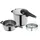 Perfect Premium 2-tlg. 6,5 l mit Dampfgareinsatz silber
