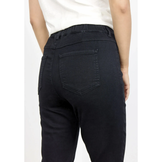 7/8-Jeggings SOYACONCEPT "SC-NADIRA 1-B", Damen, Gr. 38, N-Gr, schwarz (9999 schwarz), Denim/Jeans, Obermaterial: 69% Baumwolle, 28% Polyester, 3% Elasthan, unifarben, skinny fit knöchelfrei, Hosen 7/8-Jeggings, mit Stretch