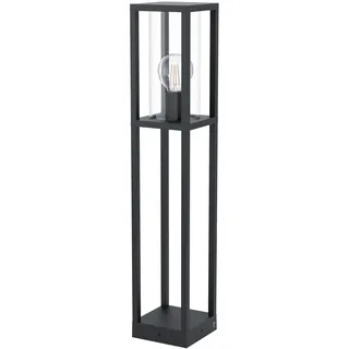 EGLO Außenleuchte Aluminium, Glas 79,5 cm 1 Stück schwarz