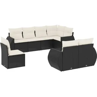 VidaXL 3221635, Cremefarben, Rattan, Stahl, 110 kg, Erwachsene & Kinder, 710 mm, 620 mm - Beige