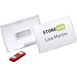 Durable Namensschild Click Fold 40 x 75 mm 10 St.