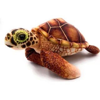 Onwomania Plüschtier Stofftier Kuscheltier Kriechtier Schildkröte Meeresschildkröte 2fach Mehrfarbig