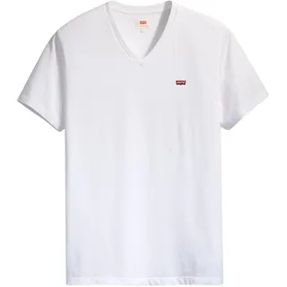 Levi's Original Housemark V-Neck T-Shirt weiß XL