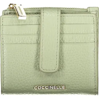 Damen Geldbörse Grün Metallic – Elegante Karten- und Münzaufbewahrung