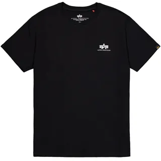 Alpha Industries Basic T Small Logo schwarz XXL