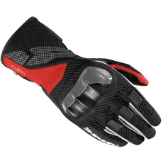 SPIDI Rainshield, Textil-Handschuh, Schwarz/Rot, Größe XL