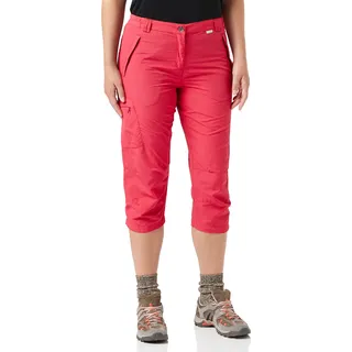 Regatta Damen Chaska Capri II Hose, Rethink Pink, 42