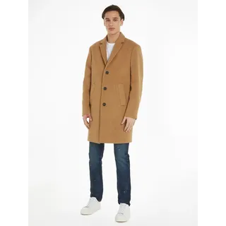 Tommy Hilfiger Kurzmantel »DC WOOL MIX COAT«, grün