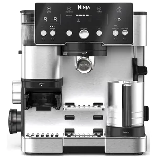 Ninja Luxe Café Essential ES501EU silber + Milchaufschäumer
