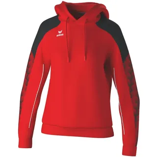 Erima EVO Star Hoodie Rot/Schwarz 44
