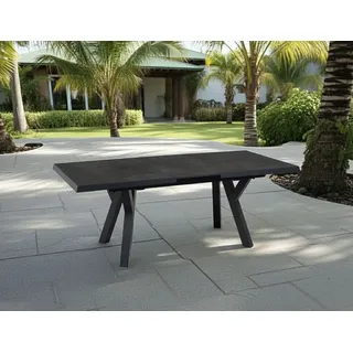 Lesli Living Murcia Gartentisch 163-203 x 93 x 77 cm Grau