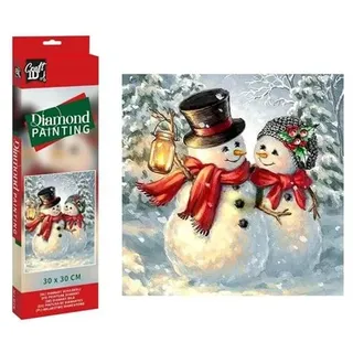 Creative Craft Group Diamond Painting 30*30cm. JUL. SNEMAND