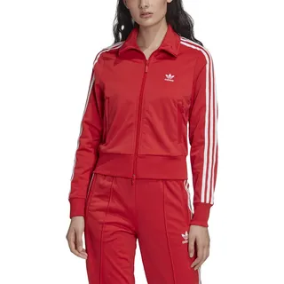 adidas Damen Firebird TT Sweatshirt, Rot(Lush red), 40 (IT: 46)