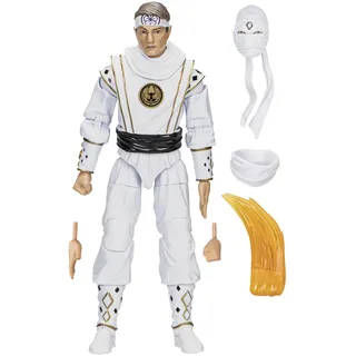 Hasbro - Power Rangers X Cobra Kai Lightning Collection Morphed Daniel LaRusso White Crane Ranger