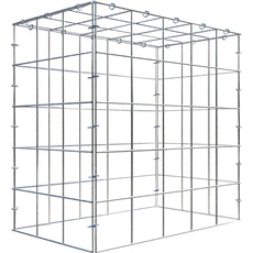 Bild C-Ring-Gabione-Anbaukorb Typ 3 50 x 50 x 30 cm Maschenw 10 x 10 cm