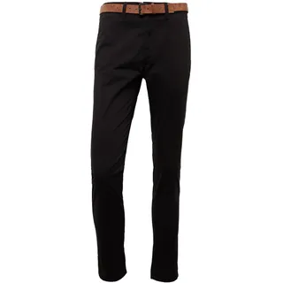 Tom Tailor Denim Herren Slim Fit Chino Hose mit Gürtel