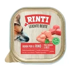 18x300g Pui & vită Leichte Beute RINTI Hrană umedă câini