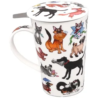 Dunoon Tisaniere Set 3tlg. Barking Mad - 0,44l