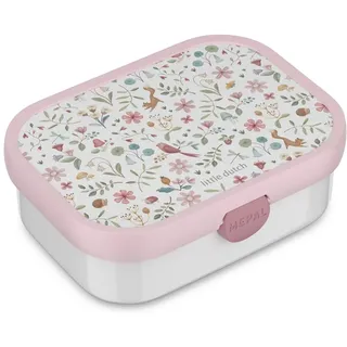 Mepal Brotdose Campus Little Dutch - Bento Box Kinder - Brotdose Kinder mit Fächern & Gabel - Meal Prep Box mit Clip-Verschluss - BPA-frei & Spülmaschinenfest - 750 ml Fairy Wonders